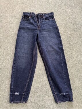 Old Navy Dark Indigo Boyfriend Jeans